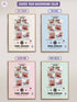 Personalized Baby Photo Collage Poster – Music Player Design – Custom Multi-Photo Keepsake (4 Color Options)